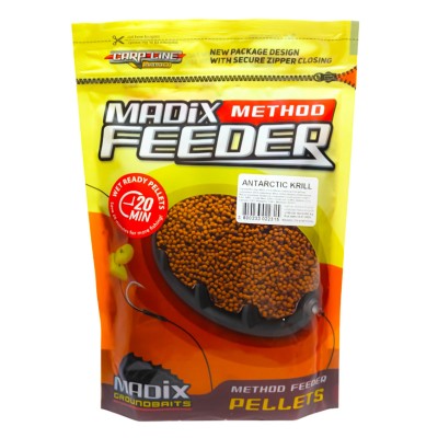 Овлажнени микропелети Madix Wet Ready Method Feeder Pellets, 500 г, Antarctic Krill