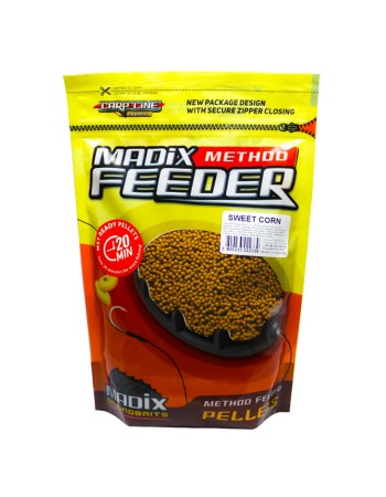 Овлажнени микропелети Madix Wet Ready Method Feeder Pellets, 500 г, Sweet Corn