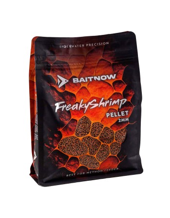 Метод фидер пелети Mikado Freaky Shrimp 2 мм, 800 г