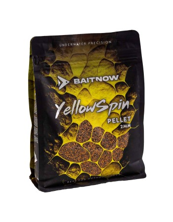Метод фидер пелети Mikado Yellow Spin 2 мм, 800 г