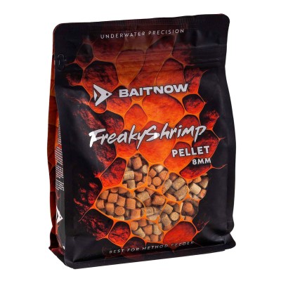 Фидер пелети Mikado Freaky Shrimp 8 мм, 800 г