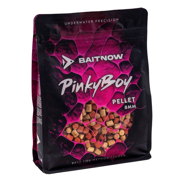 Фидер пелети Mikado Pinky Boy 8 мм, 800 г — снимка 1