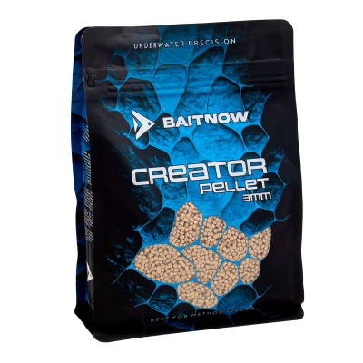 Микропелети за фидер Mikado Baitnow Method Feeder Pellet, 3мм, 800г, Creator