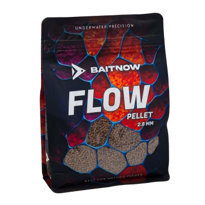 Микропелети за фидер Mikado Baitnow Method Feeder Pellet, 2.8мм, 800г, Flow