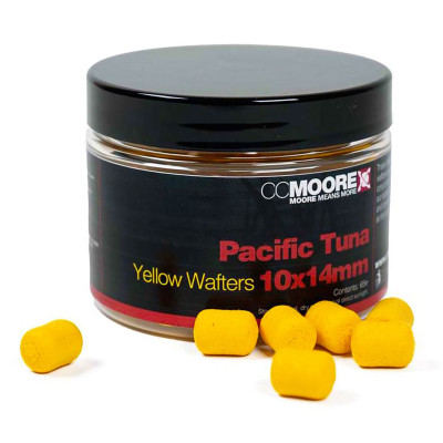 Вафтери CC Moore Pacific Tuna Yellow Dumbell Wafters 10x14 мм