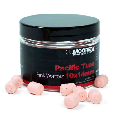 Вафтери CC Moore Pacific Tuna Pink Dumbell Wafters 10x14 мм
