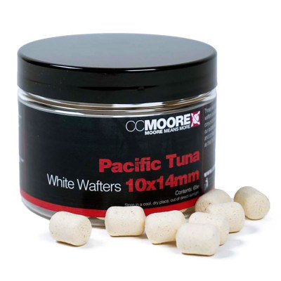Вафтери CC Moore Pacific Tuna White Dumbell Wafters 10x14 мм