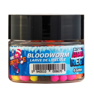 Плаващи дъмбели за студена вода CPK Apa Rece Pop-Up Nano Pelete, 4-6 мм, Bloodworm