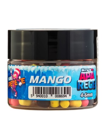 Плаващи дъмбели за студена вода CPK Apa Rece Pop-Up Nano Pelete, 4-6 мм, Mango