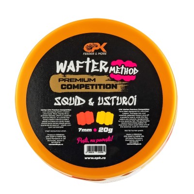Балансирани дъмбели CPK Competition Method Wafter, 7 мм, 20 г, Squid & Usturoi