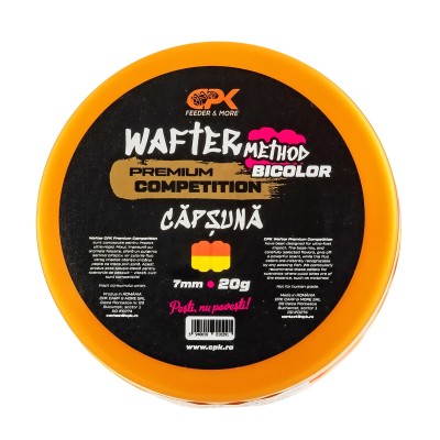 Балансирани дъмбели CPK Competition Method Wafter, Bicolor, 7 мм, 20 г, Capsuna-Ягода