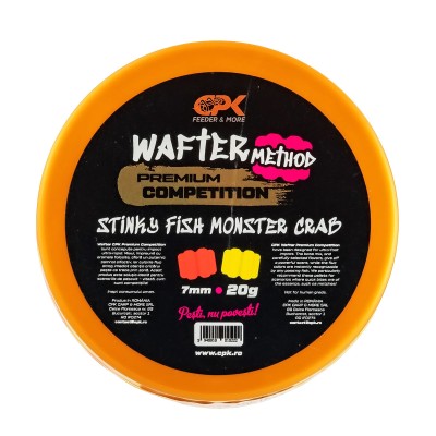 Балансирани дъмбели CPK Competition Method Wafter, 7 мм, 20 г, Stinky Fish Monster Crab