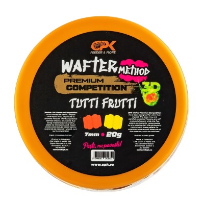 Балансирани пушещи дъмбели CPK Competition Method Wafter 3D, 7 мм, 20 г, Tutti Frutti