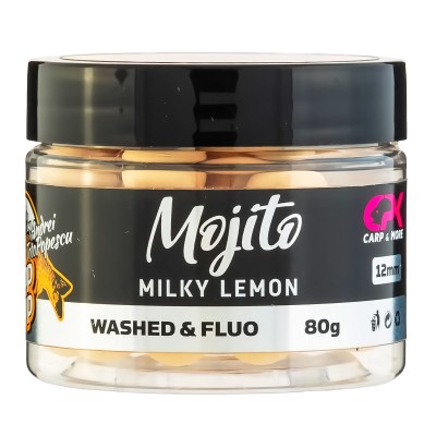 Плаващи топчета CPK Golden Range Washed & Fluo, 12 мм, Mojito, Milky Lemon