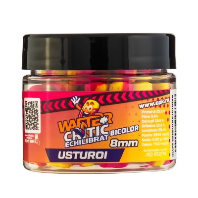 Балансирани двуцветни дъмбели CPK Wafter Critic, Bicolor, 8 мм, Garlic