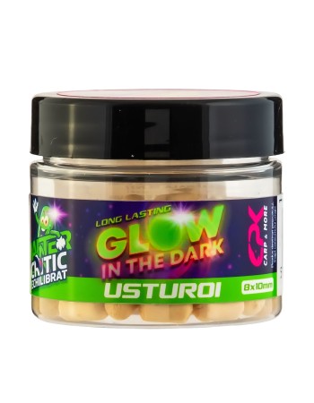 Балансирани дъмбели CPK Wafter Critic Glow in the Dark, 8x10 мм, Garlic