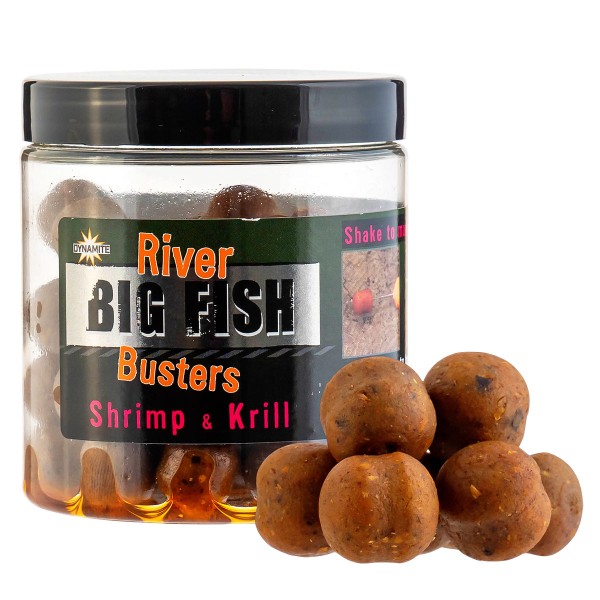Дъмбели в дип DB Big Fish River Busters, Shrimp & Krill — снимка 1