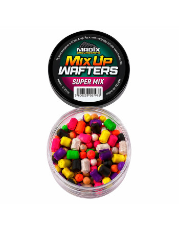 Балансирани дъмбели Madix Mix Up Wafters, 5-8-10 мм, Super Mix