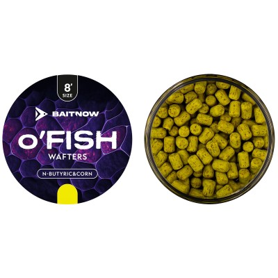 Балансирани дъмбели Mikado Baitnow OFish Wafters, 8мм, N-Butyric & Corn
