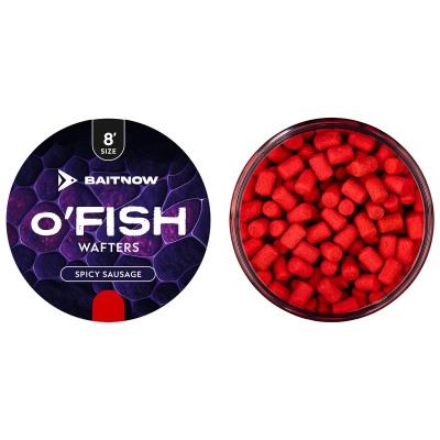 Балансирани дъмбели Mikado Baitnow OFish Wafters, 8мм, Spicy Sausage