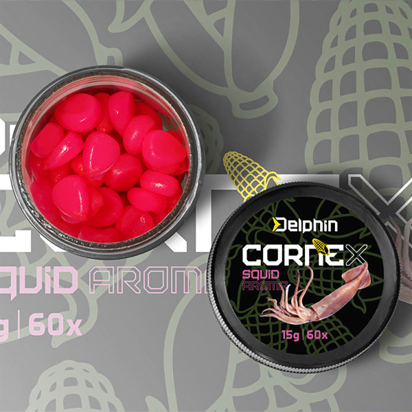 Царевица за стръв Delphin CorneX Pop Up, Калмар — снимка 3