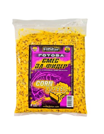 Готова смес за фидер Filstar Corn & Seed, 1 кг