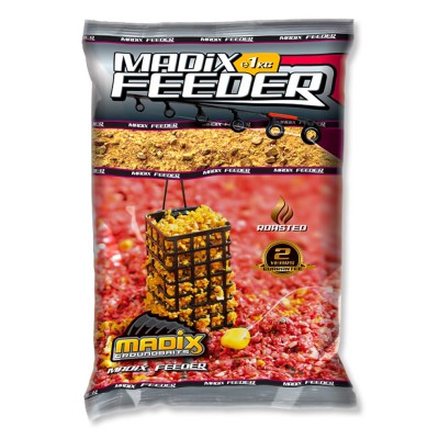 Фидер захранка Madix Feeder Groundbait, 1 кг, Choco & Orange