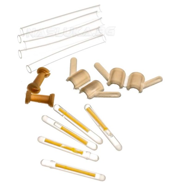 Държачи за светещи ампули за фидер риболов Korum Starlight Holder Multi Kit — снимка 3