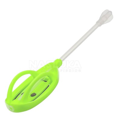 Метод фидер хранилка Cralusso Big Rocket Method Basket 3436, Fluo Green