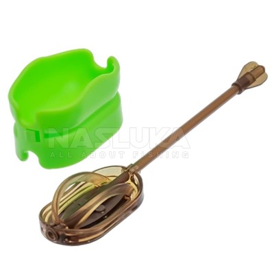 Метод фидер хранилка с преса Cralusso Small Rocket Method Basket 3445, Khaki