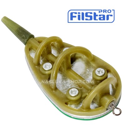 Фидер хранилка Filstar Inline Method Feeder, Drop Shape