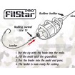 Фидер хранилка Filstar Inline Method Feeder, Drop Shape