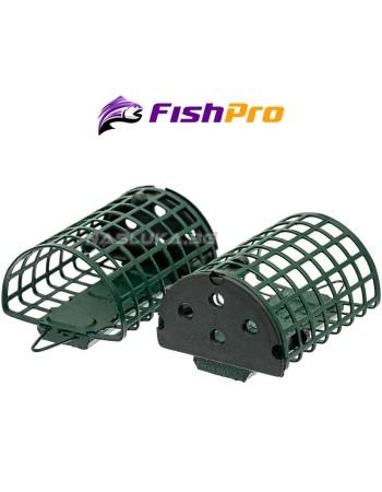 Полукръгла фидер хранилка FishPro Fishunter River