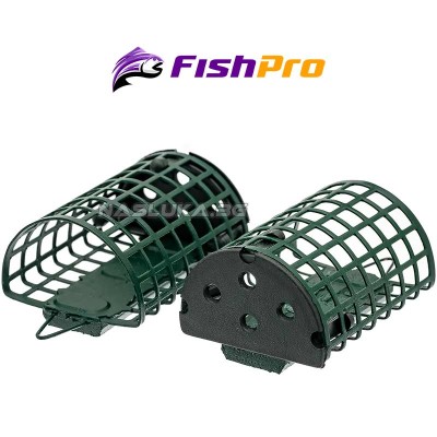 Полукръгла фидер хранилка FishPro Fishunter River