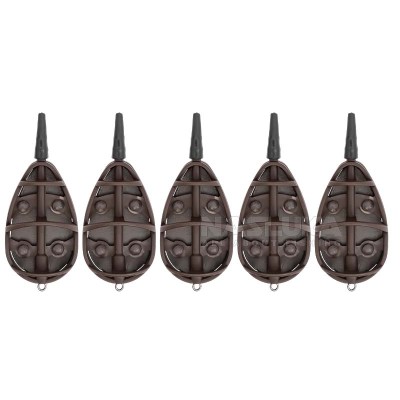 Комплект метод фидер хранилки FishPro Target Method Feeder, 5 бр.