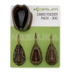 Комплект метод фидер хранилки с преса Korum Camo Feeder Pack, 30 г