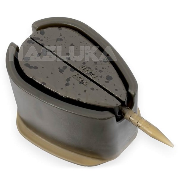 Комплект метод фидер хранилки с преса Korum Camo Feeder Pack, 30 г — снимка 7