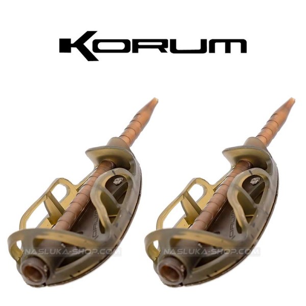 Метод фидер хранилки с преса Korum Camo Method Twin Pack 2+1 — снимка 3