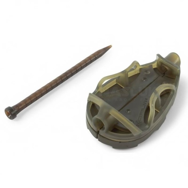 Метод фидер хранилка за река Korum Camo River Method Feeder — снимка 2