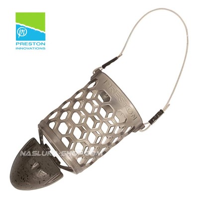 Фидер хранилка Preston Hexmesh Plastic Bullet Feeder, Large