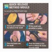 Преса с екстрактор за метод фидер Preston Quick Release Method Mould, Small