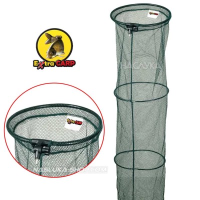 Кръгъл живарник Extra Carp KeepNet Green, 2772