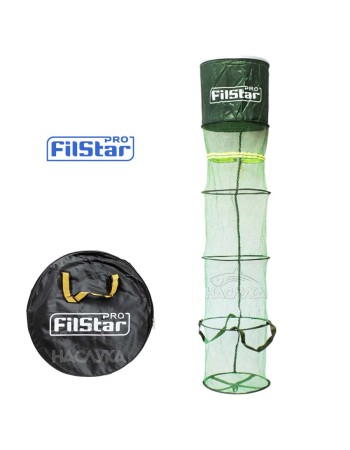 Кръгъл живарник с гумирана мрежа Filstar Pro Rubber