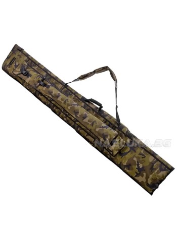Шарански троен калъф за въдици Formax Rod Case Camo 3 Rods