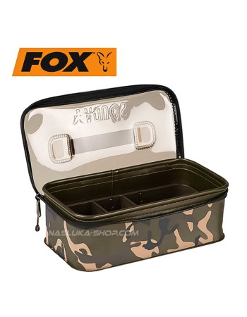 Чанта за аксесоари Fox Aquos Camolite Eva Rig Box & Tackle Bag