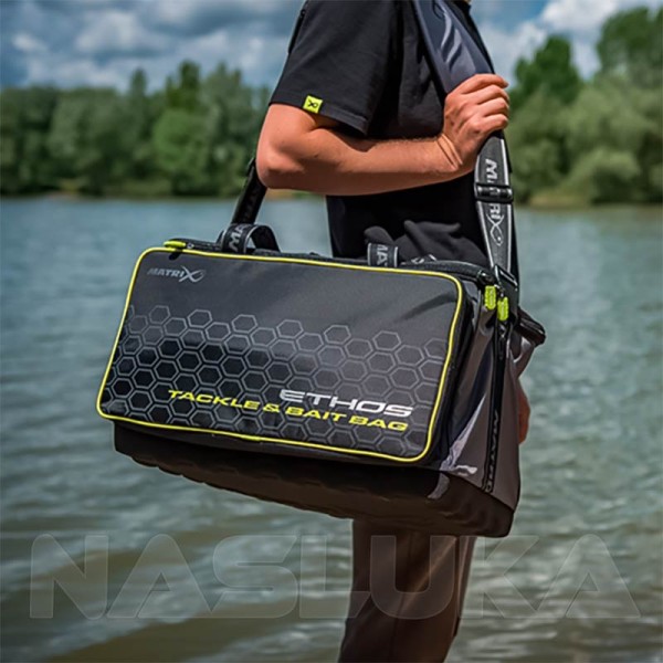 Сак за принадлежности и стръв Matrix Ethos Tackle & Bait Bag — снимка 11