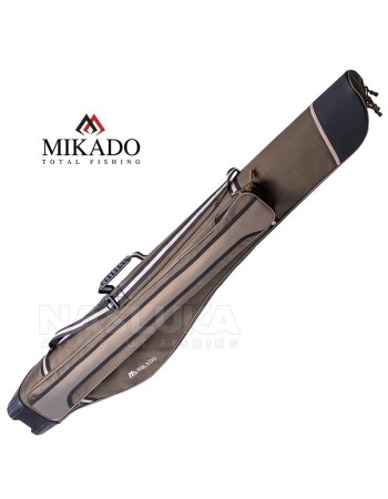 Двоен твърд калъф за въдици Mikado Rod Holdall 2 Compartment Stiffed