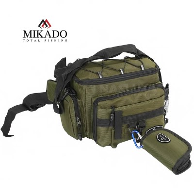 Риболовен сак с класьор за примамки Mikado UWD-BLG-S