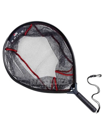 Кеп за спининг с гумирана мрежа Abu Garcia Spike BB Net, 50х40 см