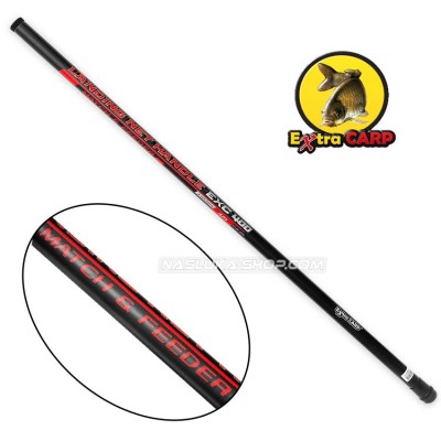 Телескопична дръжка за кеп Extra Carp Landing Net Handle Match-Feeder